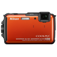 Компактная фотокамера NIKON COOLPIX AW110 Orange