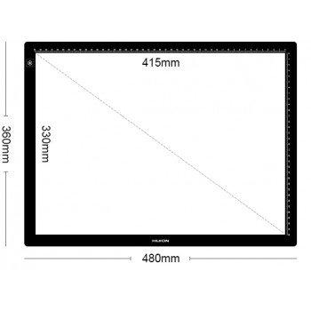 Светокопировальный планшет Huion LA3