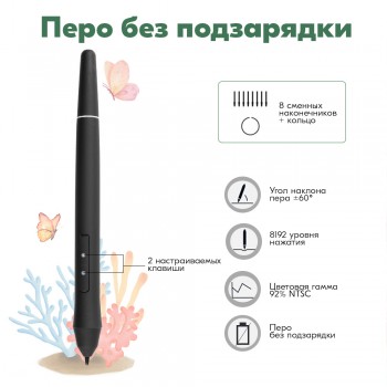 Интерактивный графический дисплей Parblo Coast 16 Pro Graphic Monitor