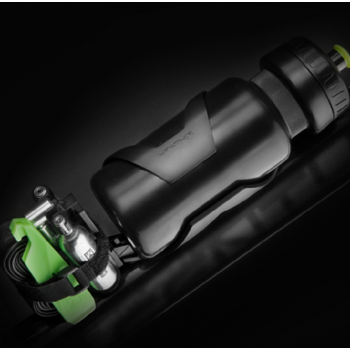 Флягодержатель с баллонами и насадкой Birzman Uncage Side Draw Bottle Cage Combo Kit CO2 (BM17-UNCAGE-COM)