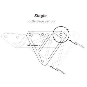 Кронштейн для флягодержателя Birzman Aeroman Hydration Carrier (BM17-AEROMAN)