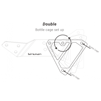Кронштейн для флягодержателя Birzman Aeroman Hydration Carrier (BM17-AEROMAN)