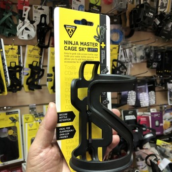 Флягодержатель под левый хват Topeak Ninja Master+ Cage SK+ (TNJC-SKPL)