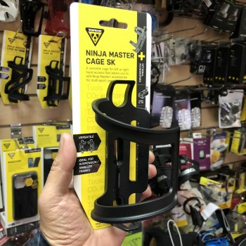 Флягодержатель Topeak Ninja Master+ Cage SK+ (TNJC-SK)