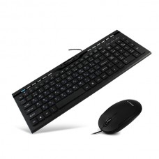 Проводной набор клавиатура и мышь Crown CMMK-855