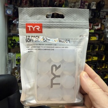 Беруши для плавания TYR Soft Silicone Ear Plugs (LEP12PK)