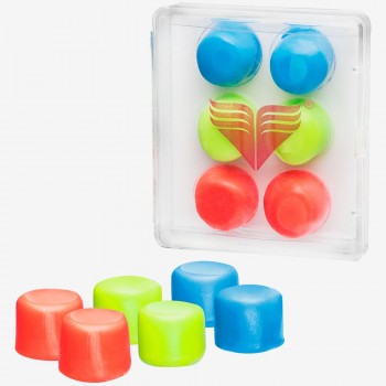 Беруши для плавания TYR Multi-Colored Silicone Ear Plugs (LEPY)