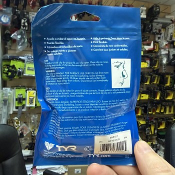 Зажим для носа TYR Latex Swim Clip (LSC)