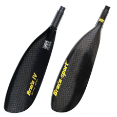 Весло для гребли на байдарке разборное / цельное Braca IV Surf Ski
