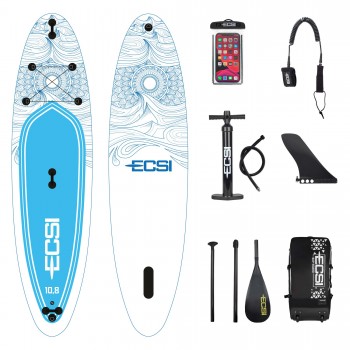 Доска надувная ECSI SUP Master Calm Tattoo (10'8X34''X6'')