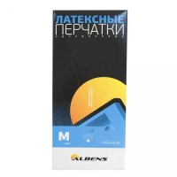 Перчатки медицинские диагностические (смотровые) Albens High Risk (7027)