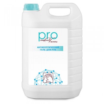 Антисептический гель для рук Анолит Секреты чистоты PRO