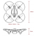 Боевой мини квадрокоптер ByRobot Drone Fighter