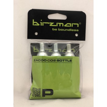 Комплект баллончиков с воздухом Birzman Zacoo CO2 16гр. (BM09-ZC-CO2-3PCS)