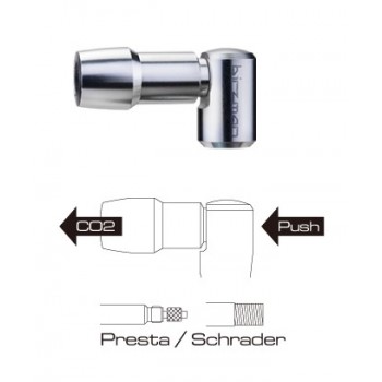 Флягодержатель с баллонами и насадкой Birzman Uncage Side Draw Bottle Cage Combo Kit CO2 (BM17-UNCAGE-COM)