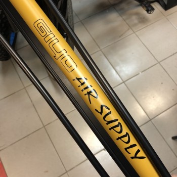 Насос велосипедный напольный с манометром Giyo GF-56