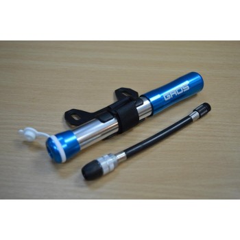 Насос велосипедный Gros ZT-509 Silver / Blue