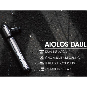 Насос велосипедный Moon Aiolos Dual 160 PSI