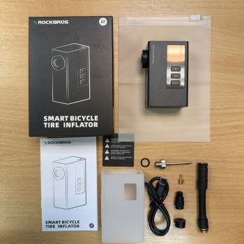 Насос компактный электрический Rockbros Mini Electric Pump AS240 Pro 120 PSI (4220005001)