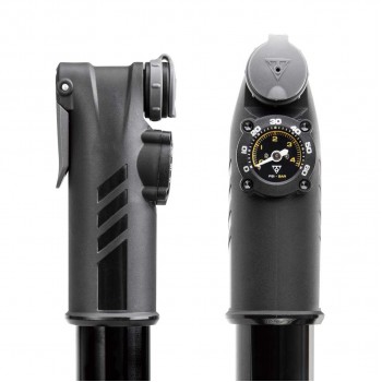 Насос велосипедный двойного действия с манометром Topeak Mountain TT G Twni Turbo Pump (TMTT-1G)