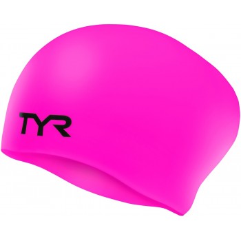 Шапочка плавательная TYR Long Hair Wrinkle-Free Silicone Cap (LCSL)