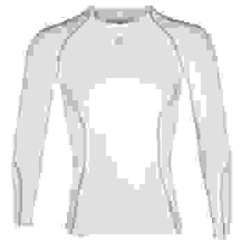 Мужская компрессионная футболка с длинным рукавом Skins A200 White