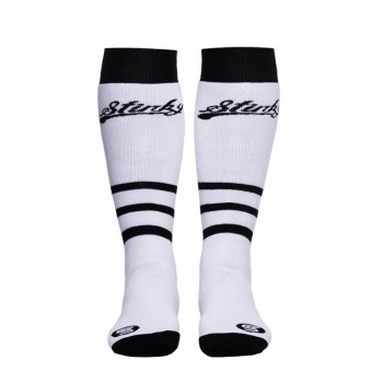 Носки Stinky White & Black