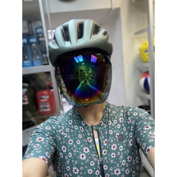 Солнцезащитные очки Nicebike с панорамной линзой в стиле "щит"