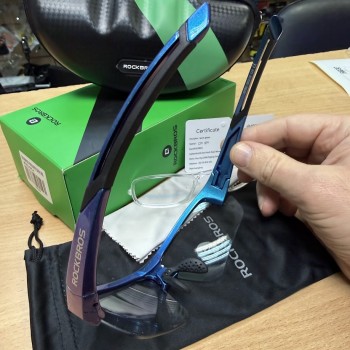 Очки велосипедные всепогодные со вставкой для диоптрий Rockbros (10110)