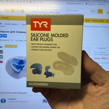Беруши для плавания TYR Silicone Molded Ear Plugs (LEARS)