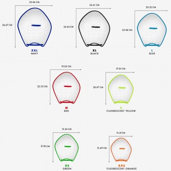 Лопатки для плавания TYR Catalyst Stroke Training Paddles LCATSTK