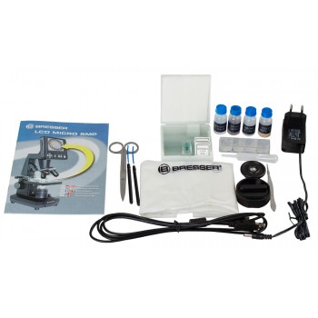 Микроскоп цифровой Bresser LCD 50x–2000x (64647)