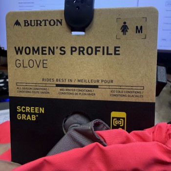 Перчатки женские горнолыжные Burton Profile Under Glove (21-22)