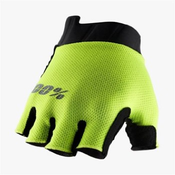 Велоперчатки 100% Exceeda Gel Glove Short Finger (10021)