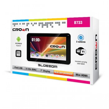 Планшетный компьютер CROWN B733 Black