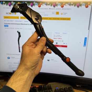 Подножка велосипедная Massload CL-KA61