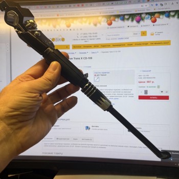 Подножка велосипедная Tranz X CD-105