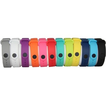 Ремешок для фитнес трекера Xiaomi Mi Band 3 / 4 / 5 Silicon