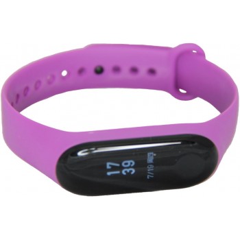 Ремешок для фитнес трекера Xiaomi Mi Band 3 / 4 / 5 Silicon