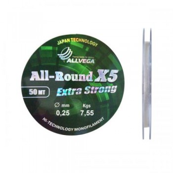 Леска зимняя Allvega All-Round X5