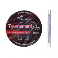 Леска зимняя Allvega Tournament Pro 50м поводковая