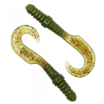 Комплект рыболовных силиконовых приманок твистер RuBaits Long Twister 3" (5 шт.)