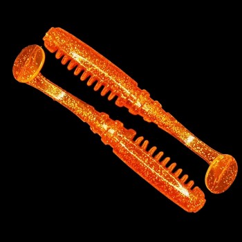 Комплект рыболовных силиконовых приманок виброхвост RuBaits Fire Vib 1.9" (12 шт.)