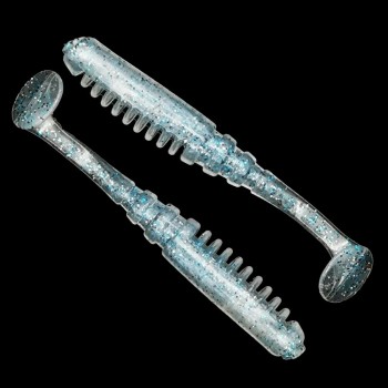 Комплект рыболовных силиконовых приманок виброхвост RuBaits Fire Vib 2.8" (7 шт.)