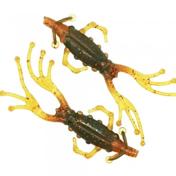 Комплект рыболовных силиконовых приманок рачки RuBaits Alien 50 2" (8 шт.)