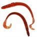 Комплект рыболовных силиконовых приманок твистер RuBaits Sweep Worm 4.5" (7 шт.)