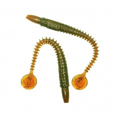 Комплект рыболовных силиконовых приманок виброхвост RuBaits Sweep Worm Vib 4.7" (6 шт.)