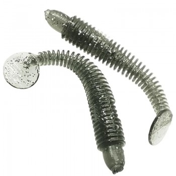 Комплект рыболовных силиконовых приманок виброхвост RuBaits Leader Ribster 3.8" (6 шт.)