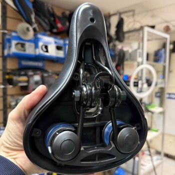 Седло велосипедное комфортное с прорезью Rockbros 38210012002