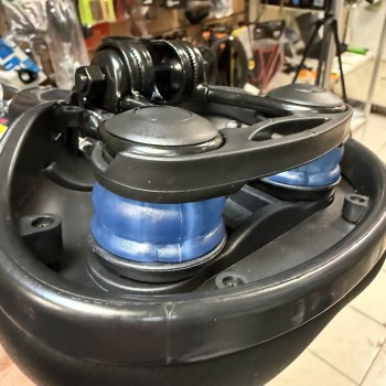 Седло велосипедное комфортное с прорезью Rockbros 38210012002